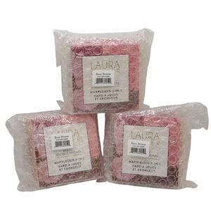 3 Pack Laura Geller Baked Blush-n-Bronze Marbleized 2-in-1 Rose Bronze 0.30oz